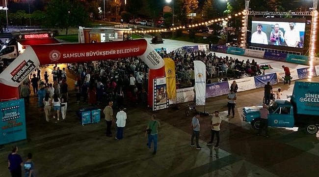 17 İlçe Açık Hava Sinema Geceleri İle Renklendi