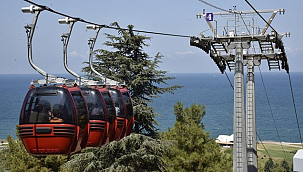 AMİSOS Teleferik Hattı'na Yoğun İlgi