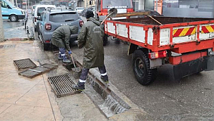 Canik'te Sağanak Yağışa Karşı Tedbirler Artırıldı