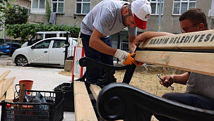 İlkadım'ın Parklarına Estetik Dokunuş