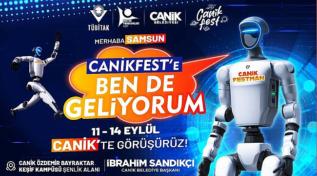 İnsansı Robot Canik'te Sahne Alacak
