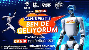 İnsansı Robot Canik'te Sahne Alacak