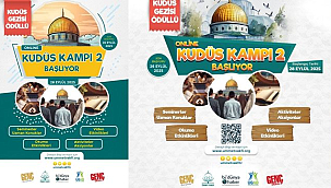 Kudüs Gezisi Ödüllü Online Kudüs Kampı İki Başlıyor…