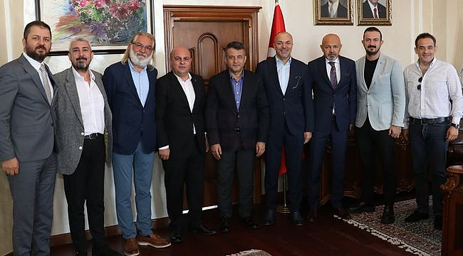 Samsun Çarşambalılar Vakfı'ndan Başkan Doğan'a Ziyaret