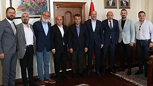 Samsun Çarşambalılar Vakfı'ndan Başkan Doğan'a Ziyaret