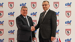 Samsunspor ile Otat Gıda Arasında Yeni Sponsorluk Anlaşması