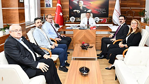 SMMO'dan Sağlık Müdürü Uras'a Ziyareti