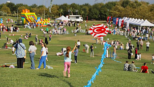 Uçurtma Şenliğine Çocuklardan Büyük İlgi