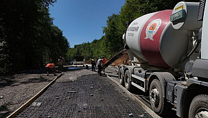 Büyükşehir'in Yol Hamlesi Hız Kesmiyor