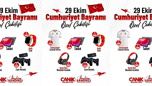 Canik Belediyesi'nden Hediye Yağmuru