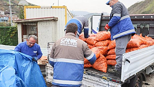 Canik Belediyesi'nden Vatandaşa Kış Desteği