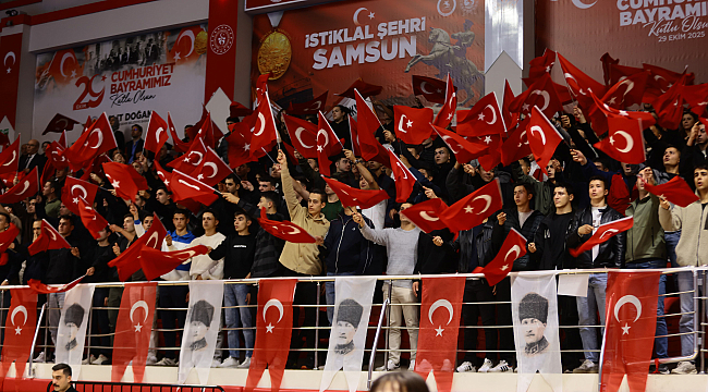 Cumhuriyetimizin 102. Yılı Samsun'da Coşkuyla Kutladı