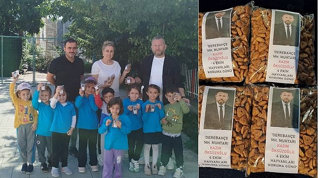 Derebahçe Mahallesi'nde Dünya Hayvanları Koruma Günü Etkinliği