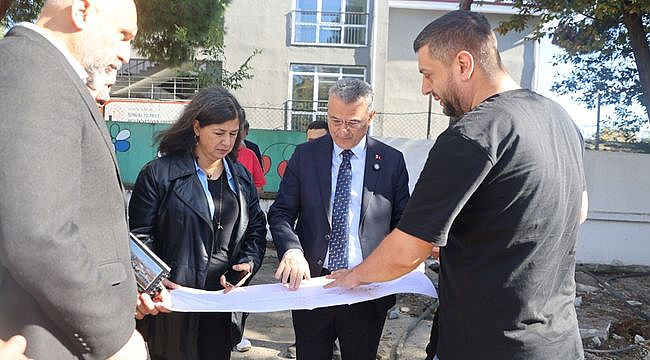 'Gazi Kafe Park' Çalışmaları Başladı