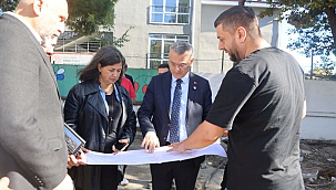 'Gazi Kafe Park' Çalışmaları Başladı