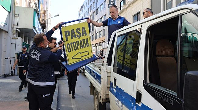 İlkadım'da Kaldırım İşgaline Geçit Yok