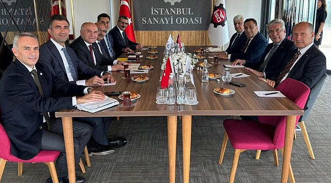 İYİ Parti Heyeti İstanbul Sanayi Odası'nda