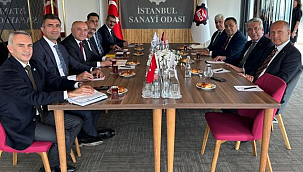 İYİ Parti Heyeti İstanbul Sanayi Odası'nda
