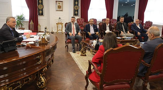 SAM-BİR'den Başkan Kurnaz'a Ziyaret