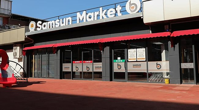 Samsun Market'e Yoğun İlgi