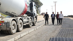 Başkan Doğan, Yol Çalışmalarını Yerinde İnceledi