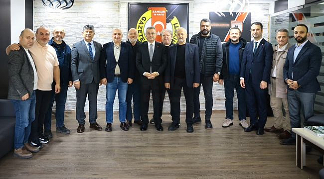 Başkan Kurnaz, Gazeteciler Cemiyeti'nde