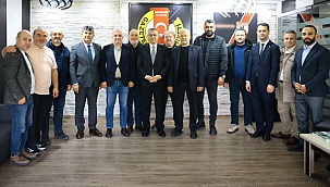 Başkan Kurnaz, Gazeteciler Cemiyeti'nde