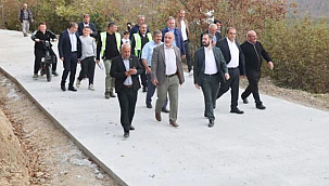 Başkan Sandıkçı'dan Projelere Yakın Takip