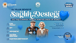 Büyükşehir'den 41 Yıllık Sevgiye Sağlık Desteği