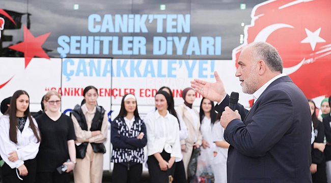 Canik Belediyesi Tüm Gençleri Çanakkale'ye Gönderiyor