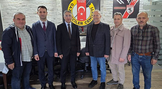 Canik Kaymakamı Aydın 19 Mayıs Gazeteciler Cemiyetinde...