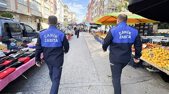 Canik'te Semt Pazarlarına Sıkı Denetim