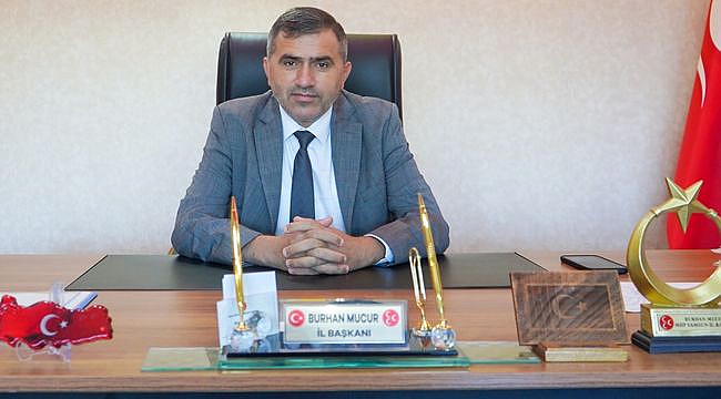MHP Samsun İl Başkanı Mucur'dan 10 Kasım Mesajı