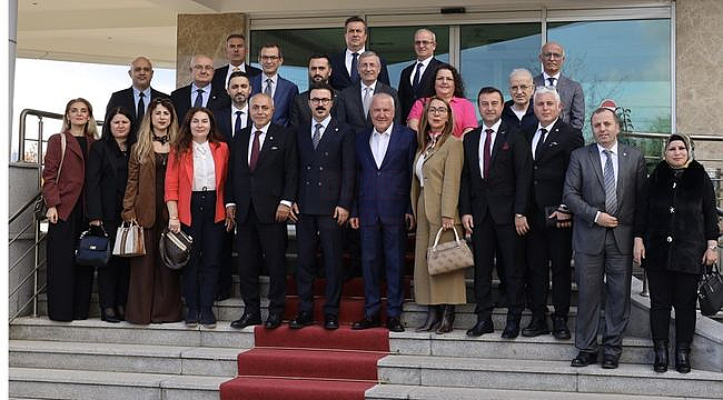 Samsun MMO'dan TÜRMOB Genel Başkanına "Hayırlı Olsun" Ziyareti