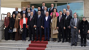 Samsun MMO'dan TÜRMOB Genel Başkanına "Hayırlı Olsun" Ziyareti