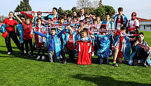 Samsunspor'a Minik Ziyaretçiler
