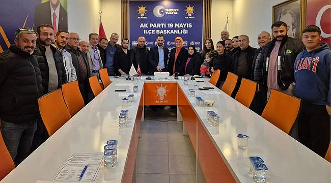 AK Parti 19 Mayıs İlçe Başkanlığı'ndan Rekor Üye 