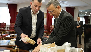 Başkan Kurnaz, Başkan Harun Kalıntaş'ı Ağırladı