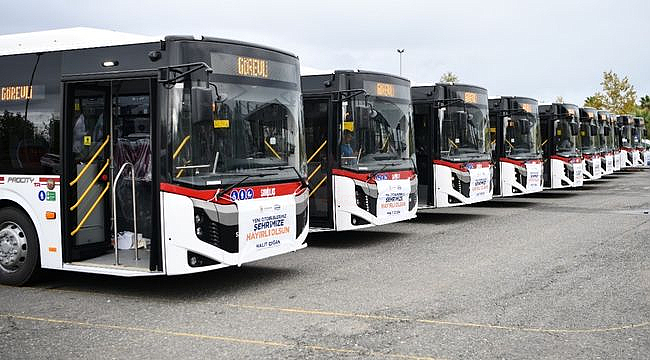 Büyükşehir Otobüs Filosunu %25 Artırdı