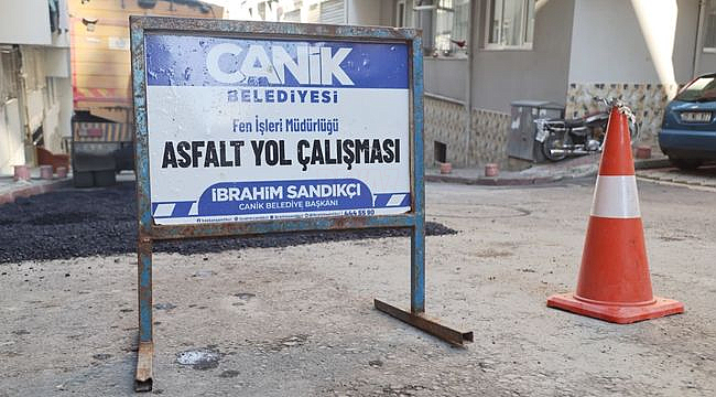 Canik'te Konforlu Yollar Hizmete Sunuluyor