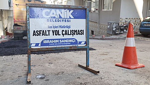 Canik'te Konforlu Yollar Hizmete Sunuluyor