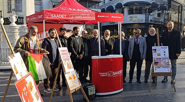 Saadet Partisi Samsun'dan Yerli Üretim Çağrısı!