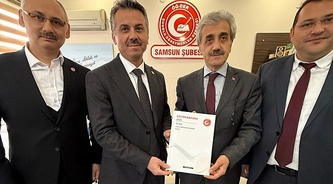 Samsun ÖĞ-DER'de Bayrak Değişimi