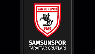 Samsunspor Taraftar Grupları'ndan Ortak açıklama...