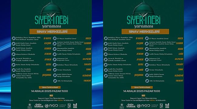 Siyer-i Nebi Sınavında Geri Sayım Başladı