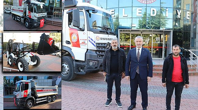 19 Mayıs Belediyesi Araç Filosunu Yenilemeye Devam Ediyor