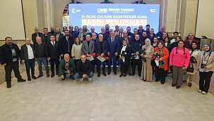 Başkan Sandıkçı, Gazetecileri Ağırladı