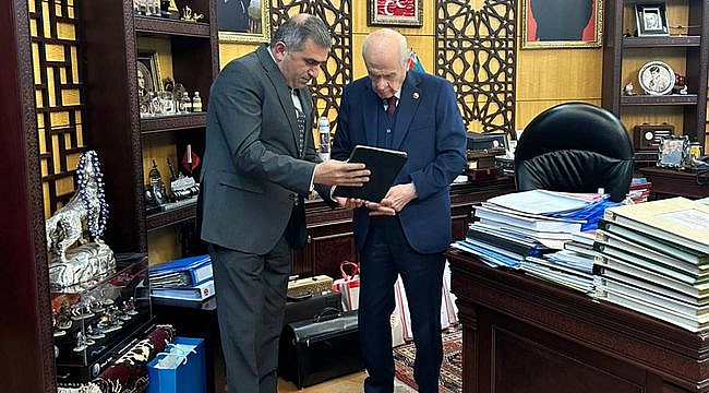 Başkanı Mucur'dan Genel Başkan Devlet Bahçeli'ye Ziyaret
