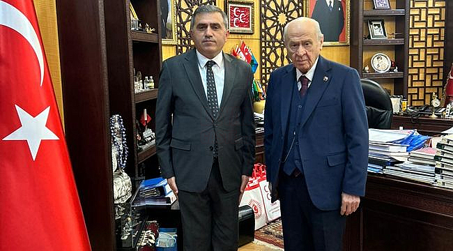 Başkanı Mucur'dan Genel Başkan Devlet Bahçeli'ye Ziyaret