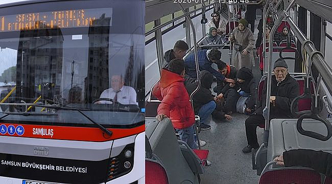 Büyükşehir Belediyesi Otobüs Şoföründen Örnek Davranış